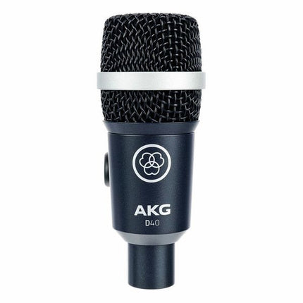 AKG D40 Professional Dynamic Instrument Microphone (D 40)