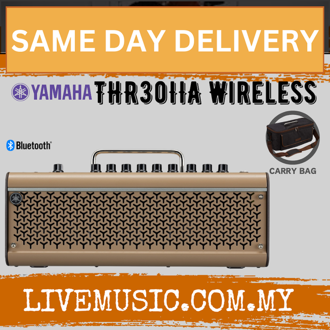 Yamaha THR30 II A Wireless Acoustic 30-watt Modeling Combo w/Bag ( THR30IIA )