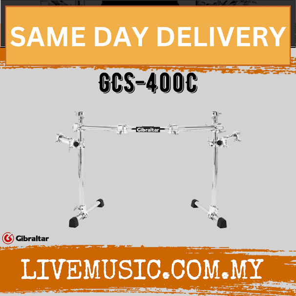Gibraltar GCS-400C Chrome Series Curved Rack with 2x Side Wings (GCS400C)