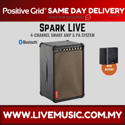 Positive Grid Spark LIVE 4-Channel Smart Amplifier ( SPARK-LIVE SPARKLIVE )