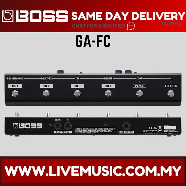 Boss GA-FC Foot Controller For Roland and BOSS Amplifier (GAFC)