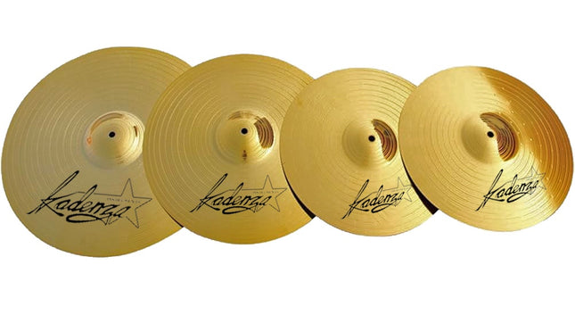 Kadenza KDZ-141620 Cymbals Set For Drum Set (14 Hihat , 16 Crash, 20 Ride) ( KDZ141620 KDZ 141620 )