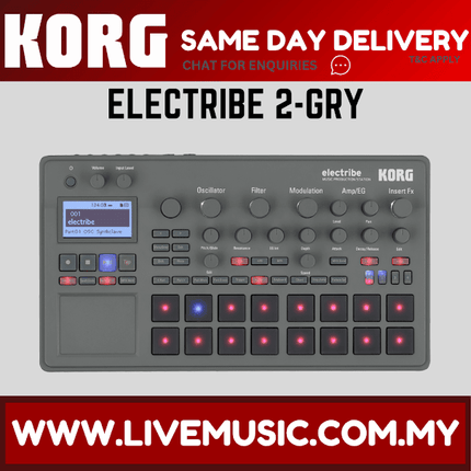 Korg Electribe 2 Music Production - Grey (ELECTRIBE2/ELECTRIBE-2)