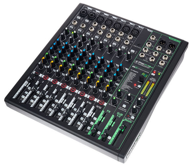 Mackie ProFX12v3 12 Channel Mixer Compact USB Mixers With Effects (Pro FX 12v3/ProFx12/ProFX 12 V3)