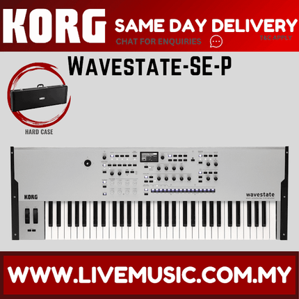 Korg Wavestate SE Platinum Synthesizer
