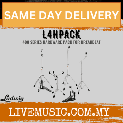 Ludwig L4HPACK 400 Series Hardware Pack for Breakbeats