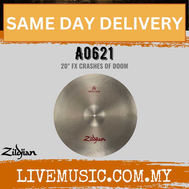 Zildjian 20" Oriental Crash of Doom Cymbal (A0621)