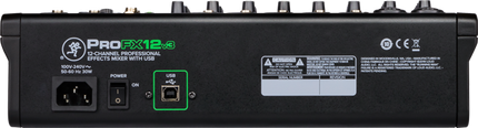 Mackie ProFX12v3 12 Channel Mixer Compact USB Mixers With Effects (Pro FX 12v3/ProFx12/ProFX 12 V3)