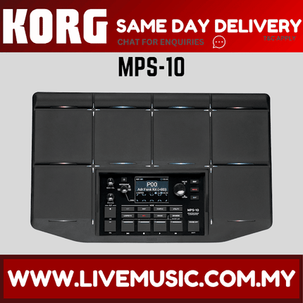 Korg MPS-10 Drum Percussion and Sampler Pad ( MPS 10 / MPS10 )