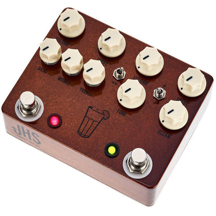 JHS Sweet Tea V3 2-in-1 Overdrive Guitar Effects Pedal