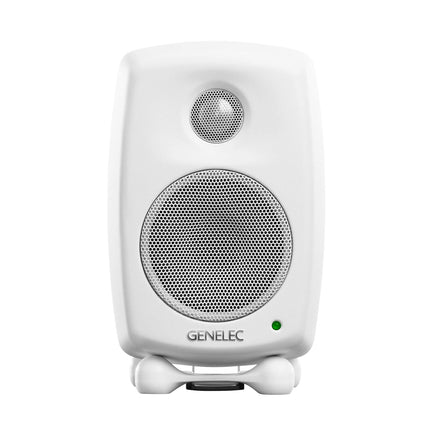 Genelec 8010A 3" 2-Way 50W Active Studio Monitor - Pair - White ( 8010-A 8010 A )