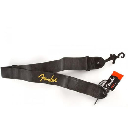 Fender Poly Guitar Strap, Yellow Logo