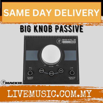 Mackie Big Knob Passive - 2x2 Studio Monitor Controller