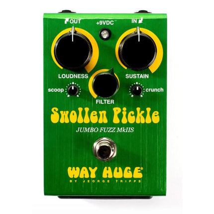Jim Dunlop WHE401S Swollen Pickle Jumbo Fuzz Guitar Effects Pedal (WHE401 S/WHE401-S)