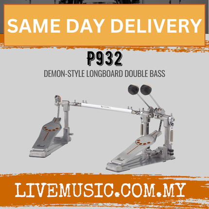 Pearl P932 Longboard Double Bass Drum Pedal ( P-932 / P 932 )