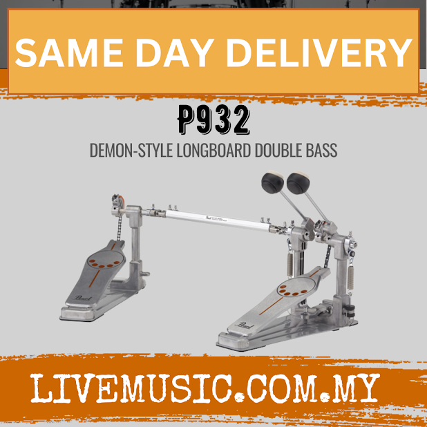 Pearl P932 Longboard Double Bass Drum Pedal ( P-932 / P 932 )
