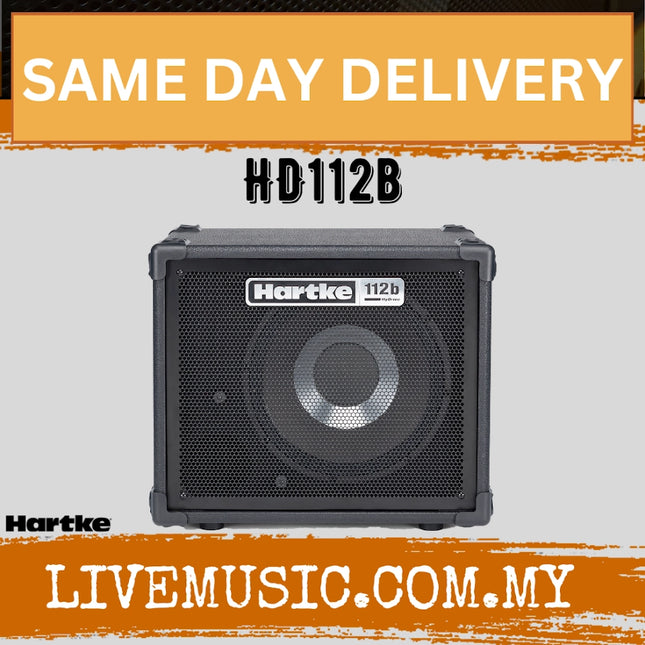 Hartke Hydrive HD112B 1x12 300-watt Bass Cabinet ( HD 112B HD-112B )