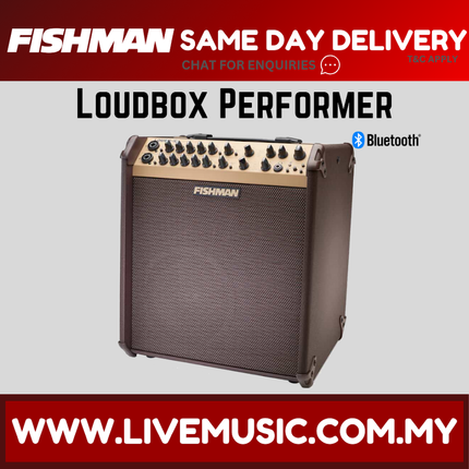 Fishman Loudbox Performer - 180 Watt Bluetooth Acoustic Guitar Combo Amplifier