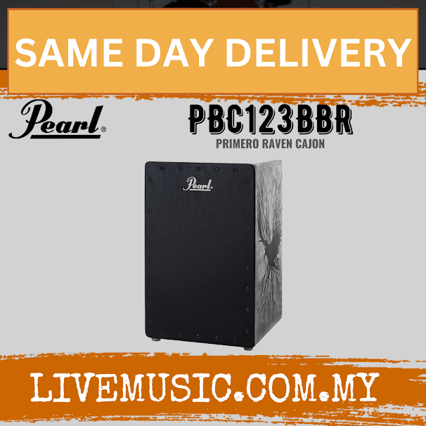 Pearl PBC123BBR Primero Cajon - The Raven (PBC123B/PBC-123B/PBC123B-BR)