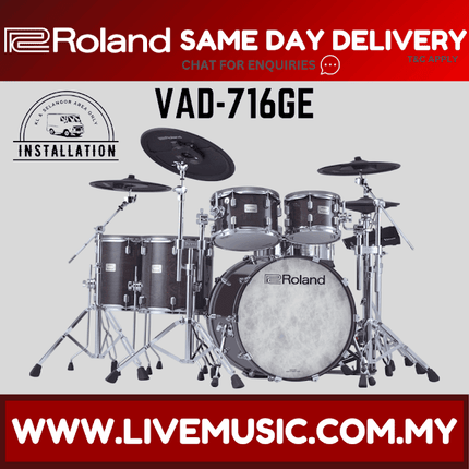 Roland VAD-716 Electronic Drum Set ( VAD 716 VAD716 ) Replace VAD706 VAD-706