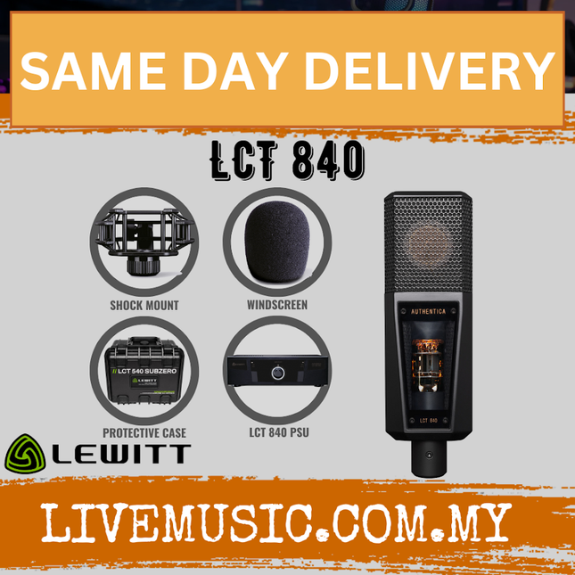 Lewitt LCT 840 Reference Class Tube Microphone (LCT-840 / LCT840)