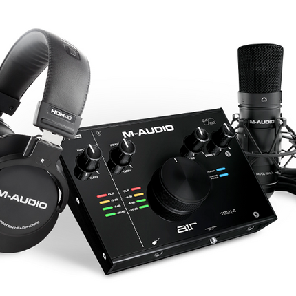 M-Audio Air 192|4 Vocal Studio Pro Desktop 2x2 USB Type-C Audio Interface with Mic and Headphones (Air192-4/Air 192-4)