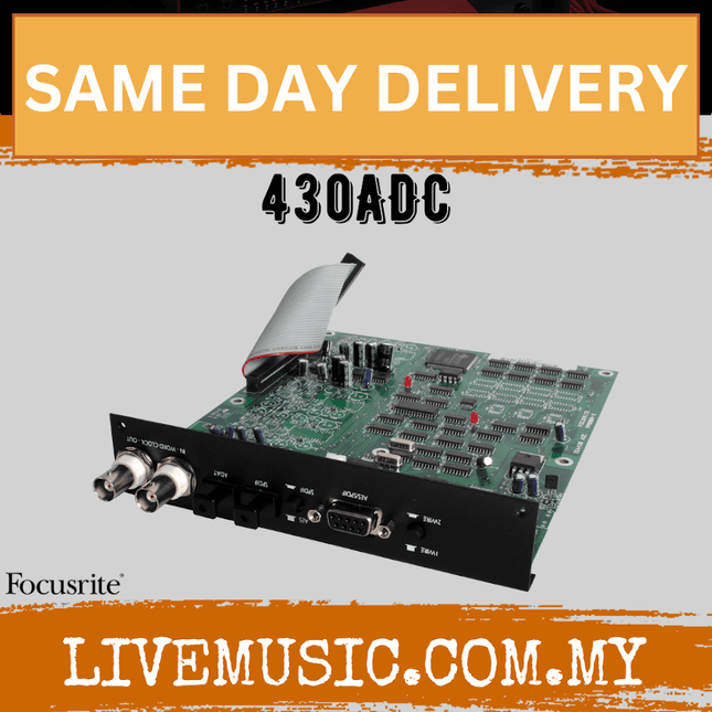 Focusrite 430ADC 2 Channel ISA A/D Option for ISA 430 MK