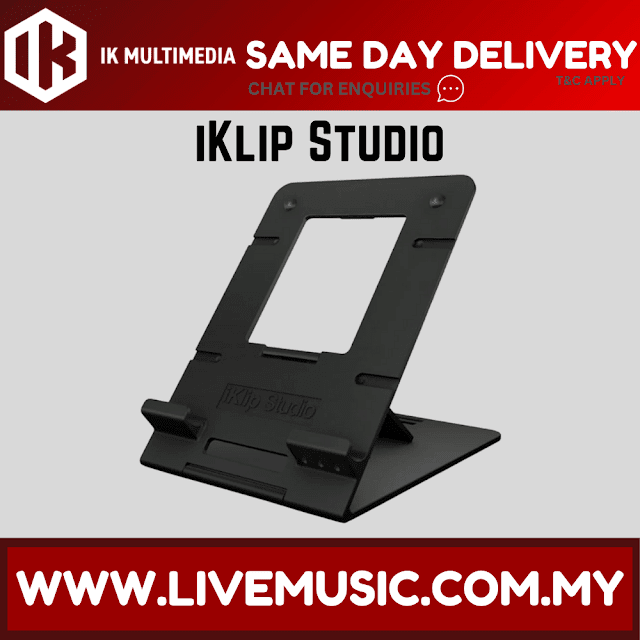 IK Multimedia iKlip Studio Desktop Stand for iPad and iPad 2
