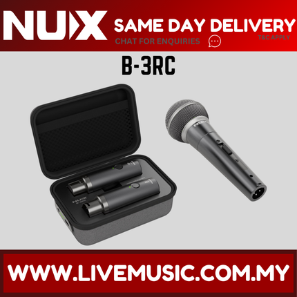 NUX B-3RC 2.4GHz Wireless Microphone System ( B3RC B 3RC )