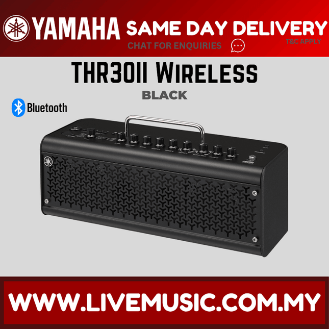 Yamaha THR30 II Wireless - 30-watt Modeling Combo w/Bag - Black ( THR30II / THR30-II )