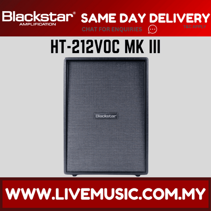 BLACKSTAR HT-212VOC MKIII - 2x12" Vertical Slanted Front Extension Cabinet Speaker (HT212VOC/HT 212VOC)