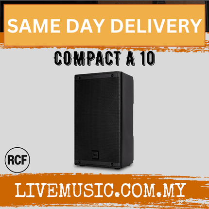 RCF COMPACT A10 Passive 10" 2-Way Speaker ( COMPACTA10 / COMPACTA A-10 )