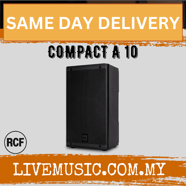 RCF COMPACT A10 Passive 10" 2-Way Speaker ( COMPACTA10 / COMPACTA A-10 )
