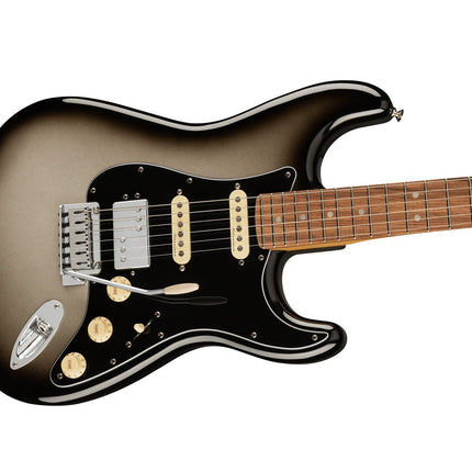 Fender Player Plus HSS Stratocaster Electric Guitar, Pau Ferro Fretboard - Silverburst