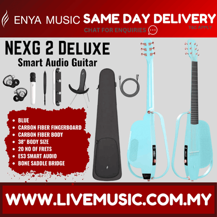 ENYA NEXG 2 Deluxe Carbon Fiber Guitar - ( NEX G2 / NEX-G2 )