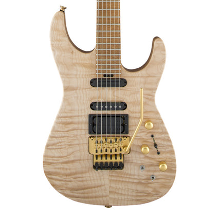 Jackson USA Signature Phil Collen PC1 Satin Stain Electric Guitar, Flame Maple Fretboard - Satin AU Natural (PC-1/PC 1)