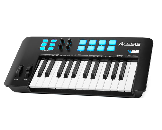 Alesis V25 MK2 25-key USB MIDI Keyboard Controller ( V-25 / Mkii )