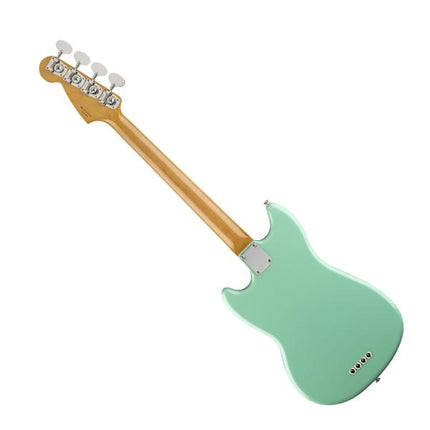 Fender Vintera 60s Mustang Bass Guitar, Pau Ferro Fretboard with Gig Bag - Seafoam Green