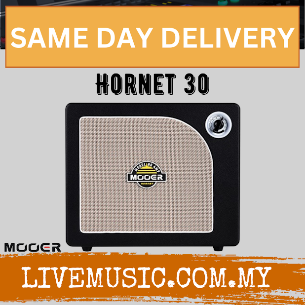 Mooer Hornet 30 30-Watt Combo Guitar Amplifier - Black