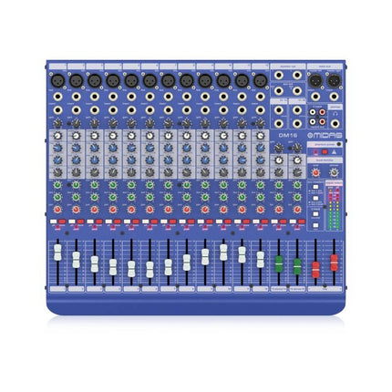 Midas DDA DM16 16-channel Mixer with Midas Microphone Preamplifiers ( DM-16 / DM 16 )