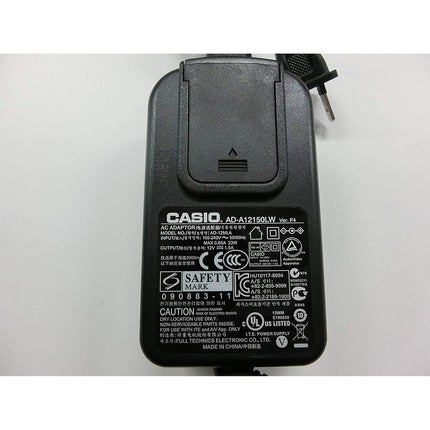Casio AD-A12150LW 12V adapter For PX160/PX360/PX770/PX870/AP270/AP470