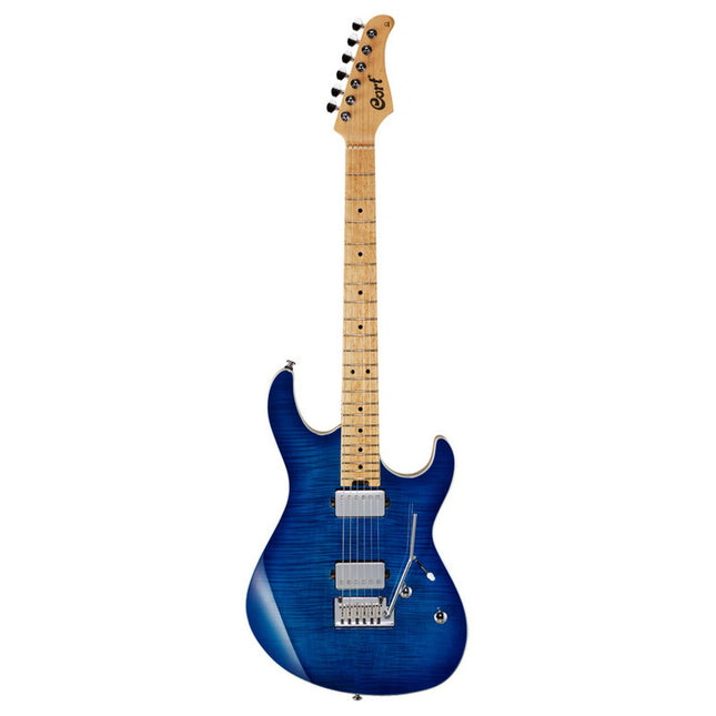 Cort G290 FAT II Electric Guitar Birdseye Maple Fretboard with Bag - Bright Blue Burst ( G290 / G290FAT 2)