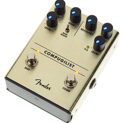 Fender Compugilist Compressor/Distortion Guitar Effects Pedal