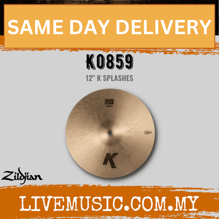 Zildjian 12" K Series Dark Splash Cymbal ( K0859 )