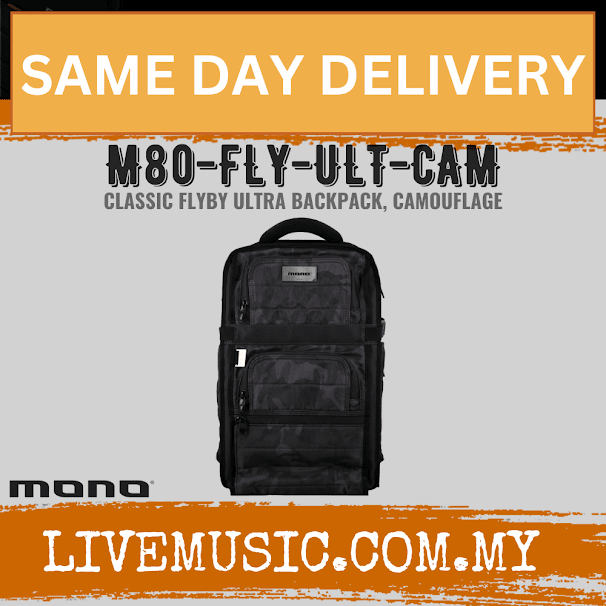 MONO M80-FLY-ULT-CAM Classic FlyBy Ultra Backpack, Camouflage ( M80FLYULTCAM M80 FLY ULT CAM )