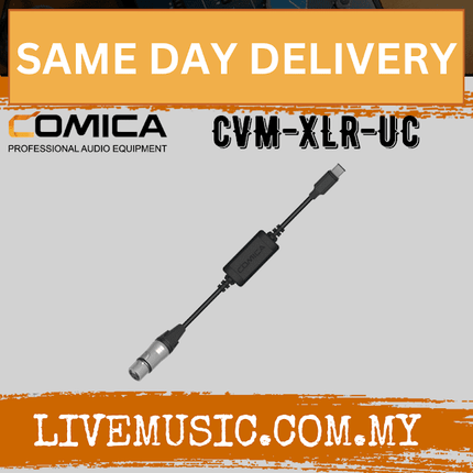 Comica Audio CVM-XLR-UC XLR to USB-C Interface Audio Cable Adapter (CVM XLR UC CVMXLRUC)