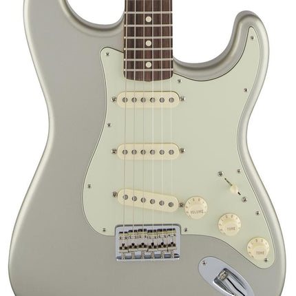 Fender Artist Robert Cray Stratocaster Guitar, Rosewood Fretboard with Deluxe Gig Bag - Inca Silver