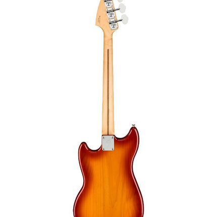 Fender Player Mustang PJ Bass Guitar, Maple Fretboard - Sienna Sunburst