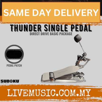 Sudoku Thunder Single Drum Pedal Direct Drive