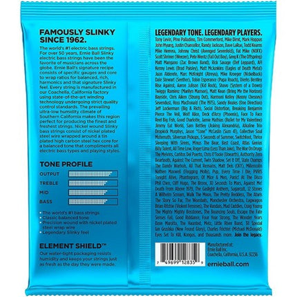 Ernie Ball 2835 Bass Guitar Strings Extra Slinky Roundwound (40-95/EB2835)